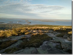 Bar Harbour from Cadillac Mtn